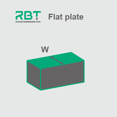 Roller Burnishing Tool for ID Flat Plate (Flat Surface)