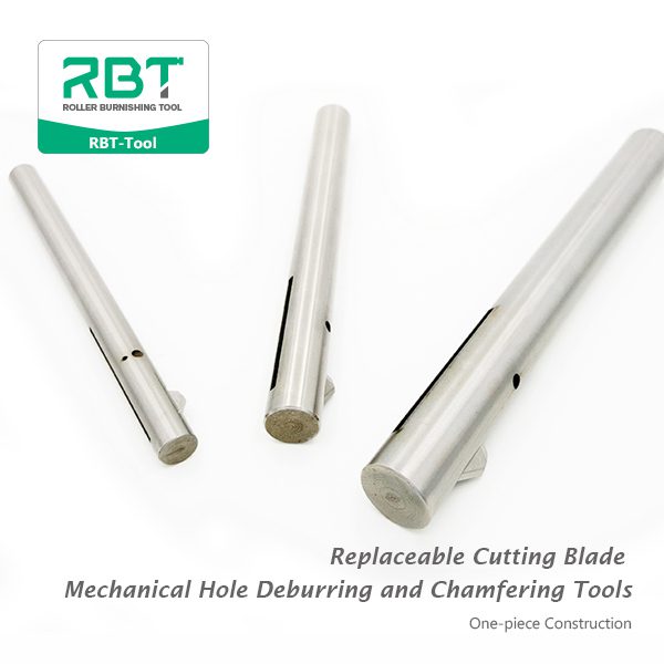 Replaceable Cutting Blade Mechanical Hole Deburring and Chamfering Tools (One-piece Construction)