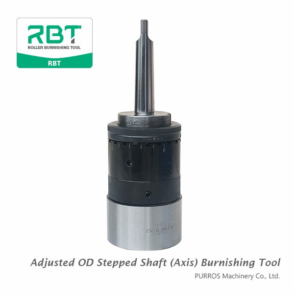 Adjusted Outer Diameter Stepped Shaft Burnishing Tool, OD Burnishing Tool, Adjusted OD Stepped Shaft Burnishing Tool, Stepped Shaft Roller Burnishing Tool, How to rolling Stepped Shaft, OD Stepped Shaft Burnishing Tool Manufacturer, OD Stepped Shaft Burnishing Tool Supplier, OD Stepped Shaft Burnishing Tool Factory Price, How to achieve Ra0.2-0.4μm of surface roughness with burnishing tool, Burnishing Tool for Pulley Crank Shaft, OD Stepped Shaft Burnishing Tool for Car Engine